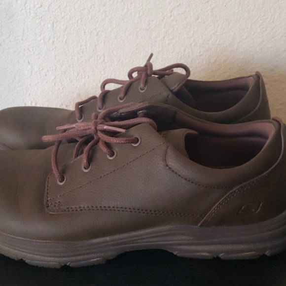 Men's Skechers Garton Modesto Oxford Brown - Picture 5 of 8